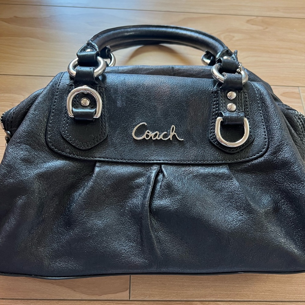 Coach black purse
